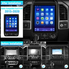 T-style Multimedia Radio For Ford F150 2015-2021 Carplay Stereo 4+64g 12.1" Unit