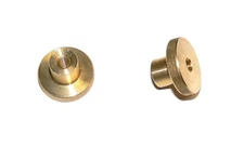 Knurled Nut High M3, 4, 5, 6, 8, 10 Brass, DIN 466, Knurled Nuts