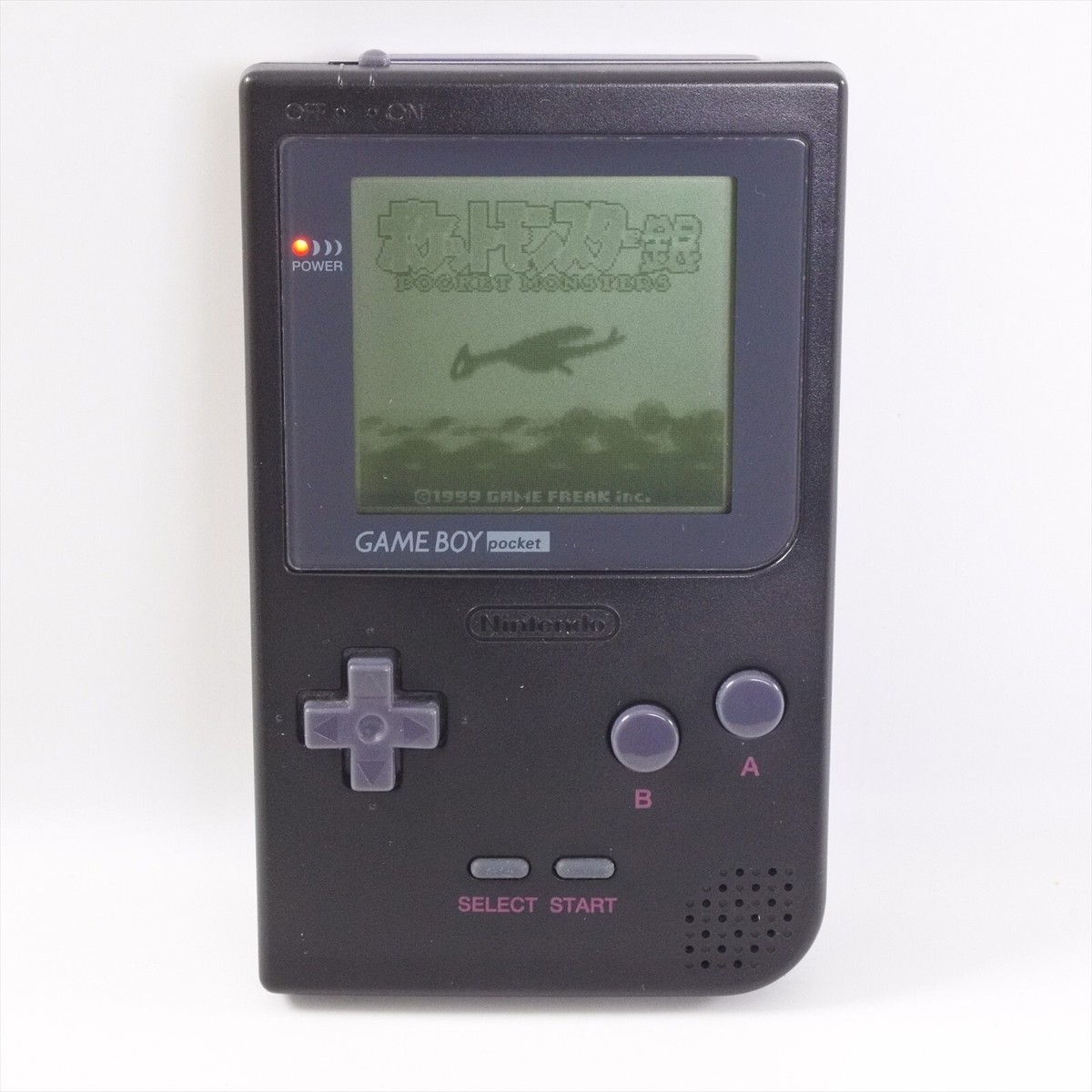 【通電確認済み】ゲームボーイ GB-BOX付き Gameboy Pocket RED Console MGB-001 Boxed Nintendo made in CHINA