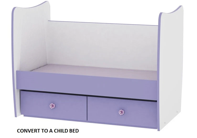 Luxury swing baby bed/cot Lorelli Matrix in various colour combos - Image 3 of 3