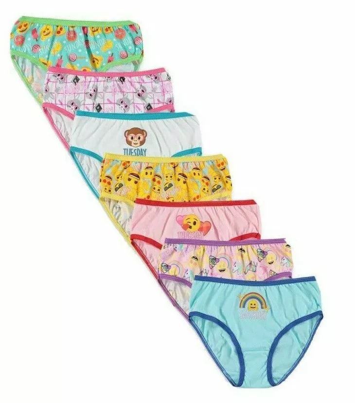 LOL Suprise Girls Underwear, 14 Pack Panties Sizes 4 - 8