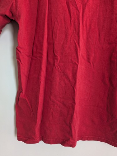 Maglietta NFL Team Apparel San Francisco 49ers Taglia L Rossa Fan Game Day - Foto 4 di 5