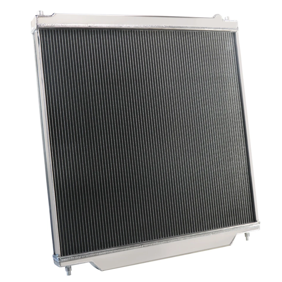4 Row Aluminum Radiator Fits 2005-2007 Ford F550 F350 F250 Super 6.0L 6.8L F53 Foto 3 de 4