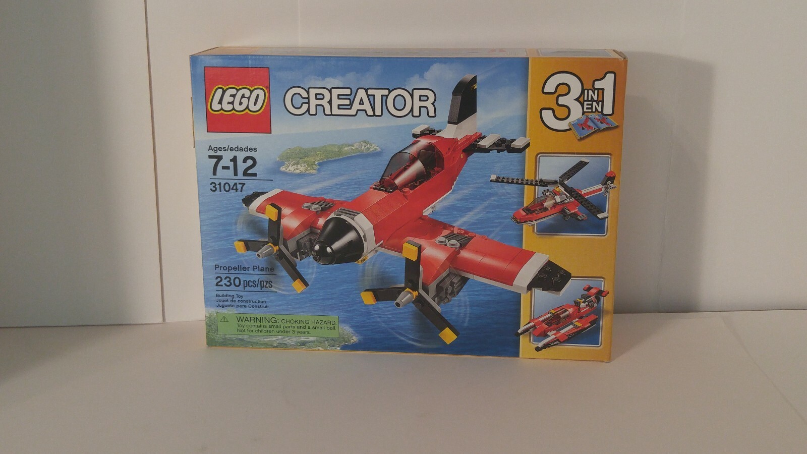 lego creator propeller plane 31047