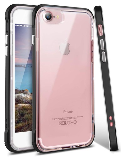 For Phone X S MAX XR 8/7/6 s Plus Clear Bumper Case Hard Shockproof Cover - 第 10/20 張圖片