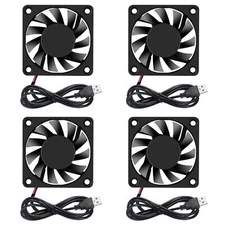 4pcs 8010 Dc 5v Fan 3d Printer 80x80x10mm Brushless Cooling Fan 80mm Ball Bearin