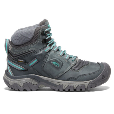 Keen Ridge Flex Mid Waterproof Round Toe Hiking  Womens Grey Casual Boots 102608