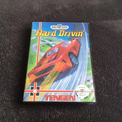 Sega MegaDrive Hard Drivin' Génesis Excelente Estado - Imagen 1 de 3