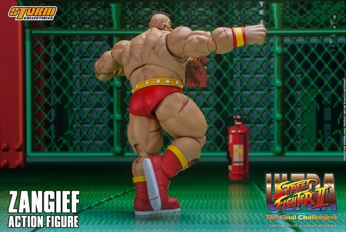 Storm Toys Ultra Street Fighter II The Final Challengers Zangief 6" Figure ❶USA❶ - Picture 12 of 21