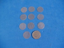 LOT OF TEN PIECE FAUCET AERATOR SCREENS 5/8" 40 MESH HIGH QUALITY