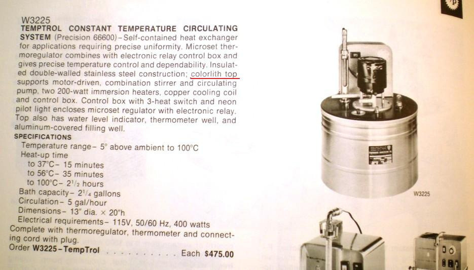 SCIENTIFIC Products Catalog Cardinal Health ASBESTOS Use in Labs