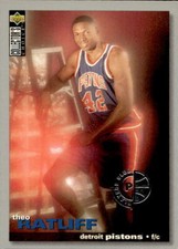 1995 Upper Deck #305 Silver NBA Card Theo Ratliff