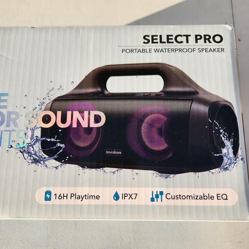 NEW Anker Soundcore Select Pro Bluetooth Portable Speaker IPX7 Waterproof BassUp - Picture 9 of 10