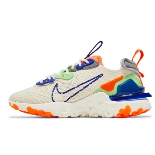 Nike Women Sneakers Size 9.5 React Vision Pale Ivory Concord Sneakers - Picture 19 of 19