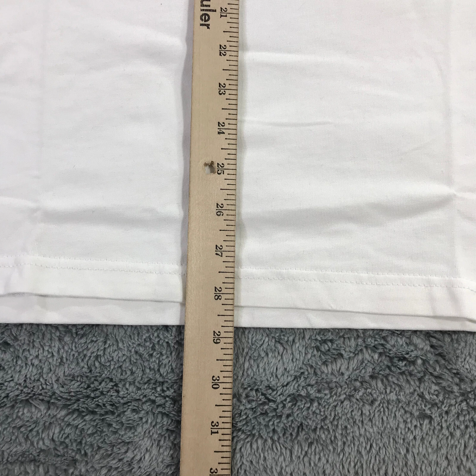 HBA (HOOD BY AIR) Camicia Hood By Air uomo media M HBA bianca grigia manica corta girocollo preppy