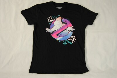 GHOSTBUSTERS LOGO T-SHIRT NEU OFFIZIELL BEUTEKISTE BEUTEKLEIDUNG FILM SELTEN  