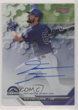2016 Bowman's Best Best of 2016 Auto Refractor David Dahl #B16-DD Auto 00c9