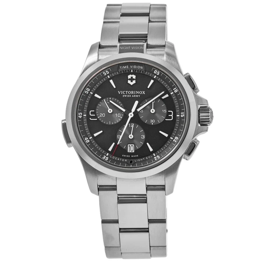 Victorinox Swiss Army Night Vision Black Dial Men's Watch 241780-PO