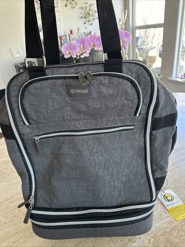 Biaggi Zipsak Boost Expandable Under-Seat to CarryOn Luggage Bag On Wheels 19x13