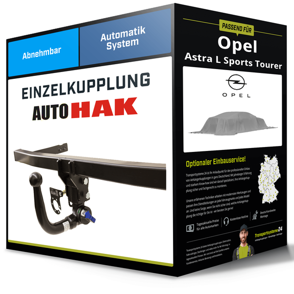 Abnehmbare AnhäNgerkupplung für Opel Astra L Sports Tourer 21- OV5 Auto Hak NEU-image