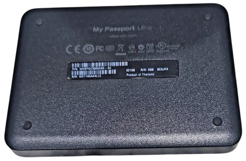 Black WD PASSPORT ULTRA WDBPGC5000ABK-04 500 GB - Image 2 of 4