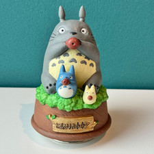 Sekiguchi My Neighbor Totoro Studio Ghibli Porcelain Music Box Japan Figure NEW