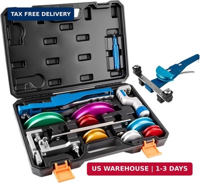 Beaiguna 15PCS Copper Pipe Bender Tool, Tubing Bender Hvac Tools Set for 1/4''-7/