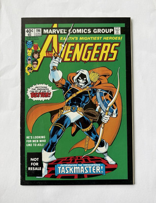 Avengers #196 (2005 Reprint) Marvel Comics   Taskmaster - VF+/NM-