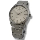 Rolex Air-King Ref 5500 Vintage 34mm Silver Dial Automatic Watch & Box 1978