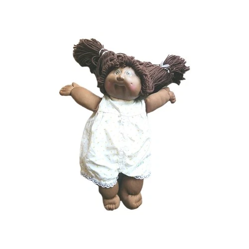 Vintage African American Cabbage Patch Doll & outfit 1982