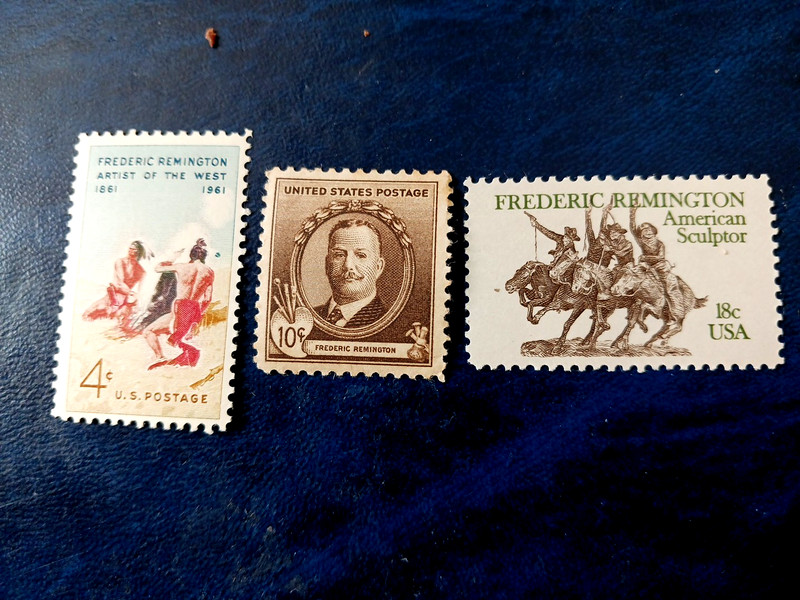 FREDRIC REMMINGTON STAMPS