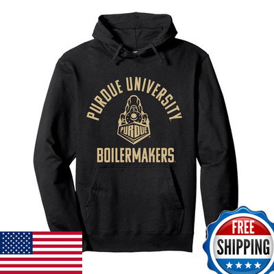 Campus Lab Purdue University Boilermakers Large One Color Pullover Hoodie