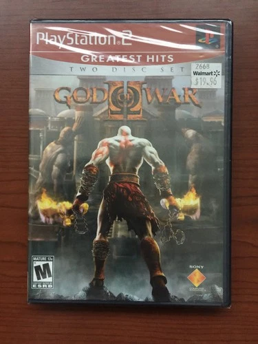 God of War II (Sony PlayStation 2, 2007) Brand New - Factory Sealed