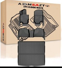 Floor Mats  Cargo Liner Compatible 2020-2026 Mercedes Benz GLE 350 GLE TV3