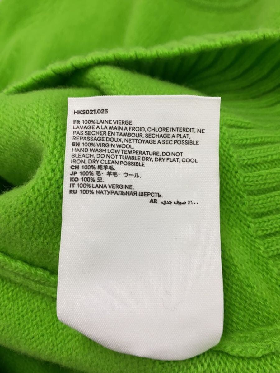 AMI Alexandre Mattiussi◆ニット・セーター(厚手)/--/ウール/GRN/HKS021.025 AMI Alexandre Mattiussi knit sweater (thick wool Green
