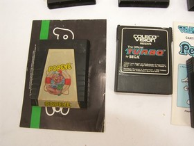 Vtg Coleco Vision & Adam Video Game Cartridge Mixed Lot of 8 + Instructions GS3