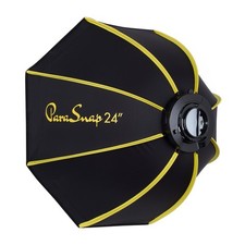 Glow ParaSnap PS-B24K 24" Octagonal Softbox for Flashpoint XPLOR 300 Pro and God