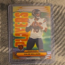 Topps Chrome Powers Caleb Williams Insert Chicago Bears Football