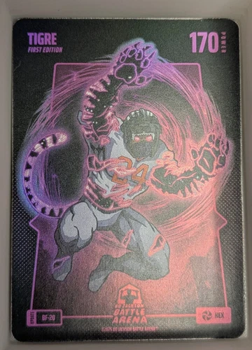 Bo Jackson Battle Arena Update HEX Battle Foil TIGRE BF-20 Miguel Cabrera