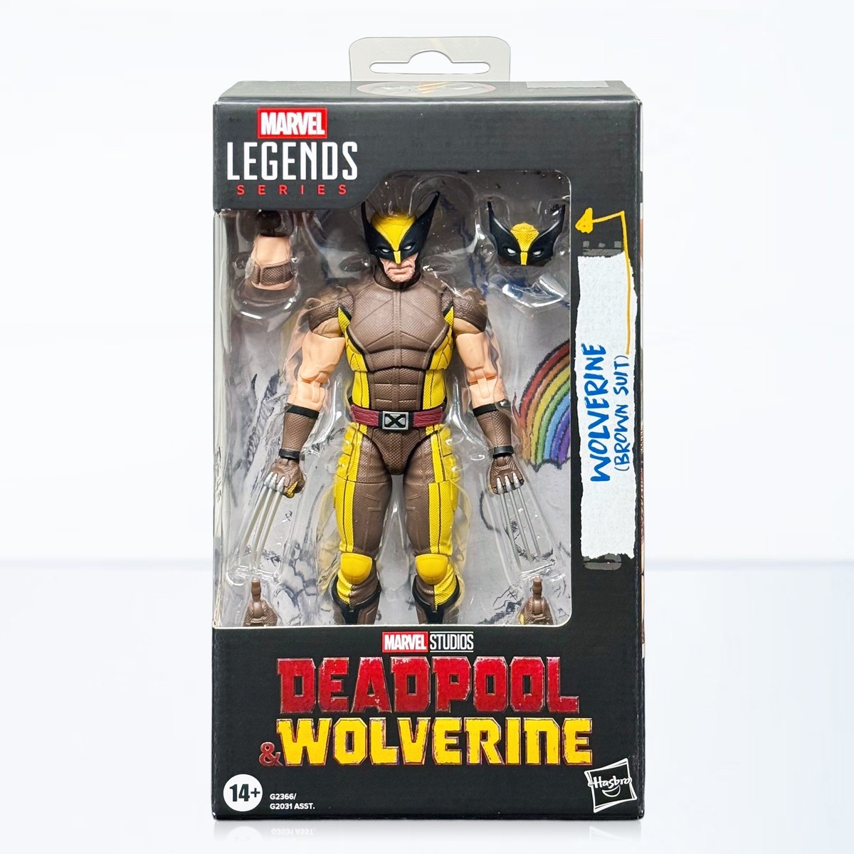 Hasbro Marvel Legends Deadpool & Wolverine Wolverine (Brown Suit
