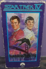 Star Trek IV: The Voyage Home VHS format, 1987 William Shatner, Leonard Nimoy