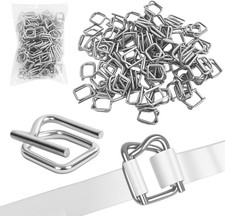 3/4" Heavy Duty Metal Wire Buckles