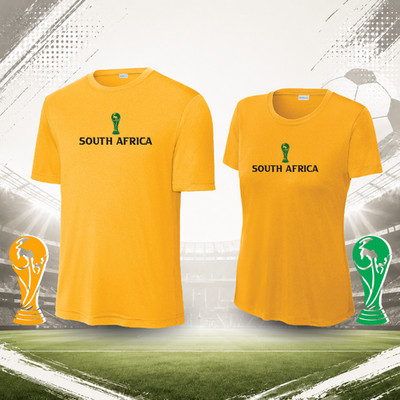 South Africa t-shirt world cup jersey- SHIPS FROM FLORIDA PRIORITY MAIL