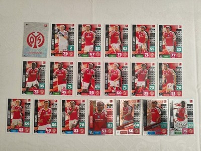 Match Attax Bundesliga 20/21 FSV Mainz 05 Team Set alle 19 Karten 2020/2021