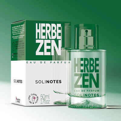 Solinotes, Herbe Zen Perfume 1.7 fl.oz, Clean Beauty,  Made in France