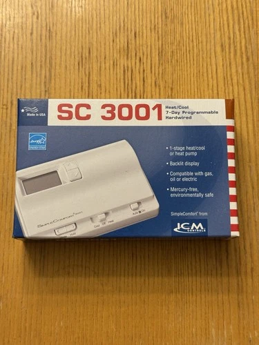 Simple Comfort SC3001 Thermostat 1-Stage New