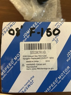 EGR Valve EGV537T Replacement JDMSPEED Exhaust Gas Recirculation Navigator 
