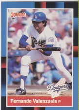 1987 Fernando Valenzuela RIP Donruss #53 COMBINED SHIPPING