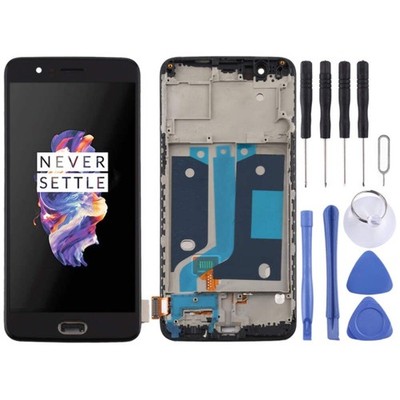 OnePlus 5 A5000 TFT LCD Screen and Digitizer Full Assembly with Frame