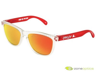 Oakley Frogskins Sunglasses OO9245-A954 CNY Year of Rat Clear/Prizm Ruby Asian